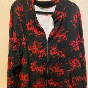 Torrid active long sleeve zip up. Size 6x